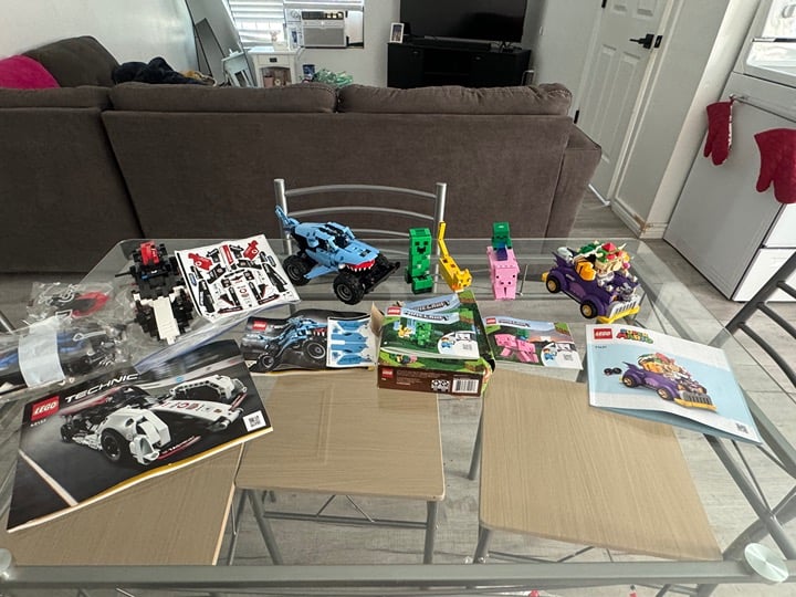 Lego Mixed Lot (All complete W/ Manuals) : 42137, 42134, 21156, 21157, 71431