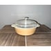 Vintage Fire King Peach Luster 6 Piece Casserole Rare Reversed Stamp Baking Set