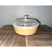 Vintage Fire King Peach Luster 6 Piece Casserole Rare Reversed Stamp Baking Set