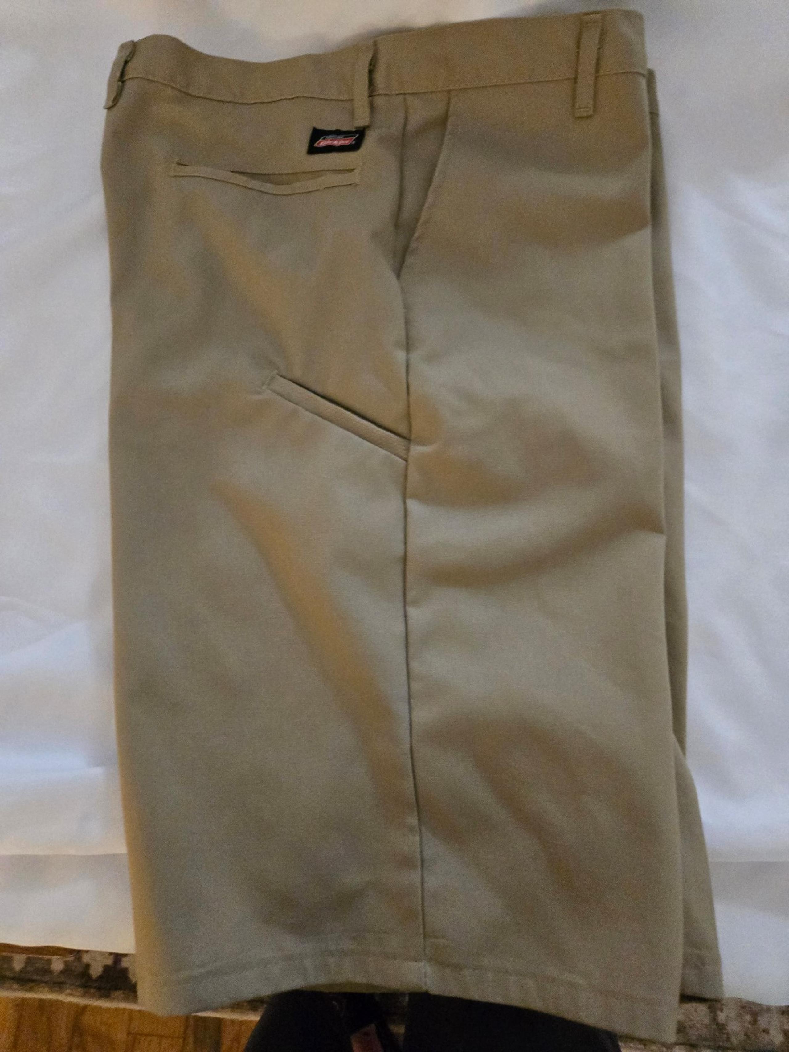 Khaki mens dickies size 35