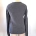 Liz Claiborne Vtg. Lamb Wool & Rabbit hair Patch work Button up Sweater
