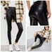 Aritzia Wilfred Free Vegan Faux Leather Black Skinny Legging Pant Size XXS