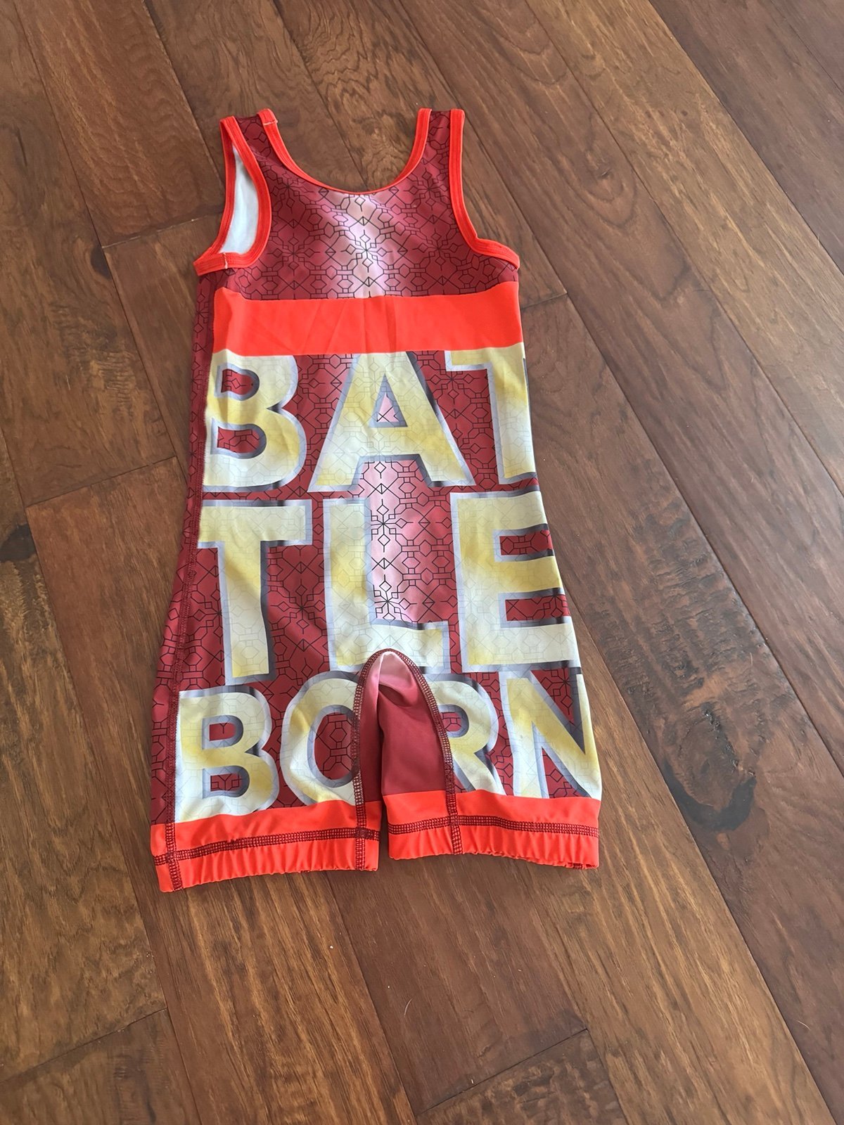 Wrestling youth large singlet