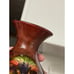 REPAIRED Vintage Moorcraft Orchid Flambe Vase Initialed WM 1947-1953 Brown 7