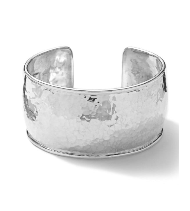 Ippolita Goddess Statement Hammered Cuff Bracelet in Sterling Silver