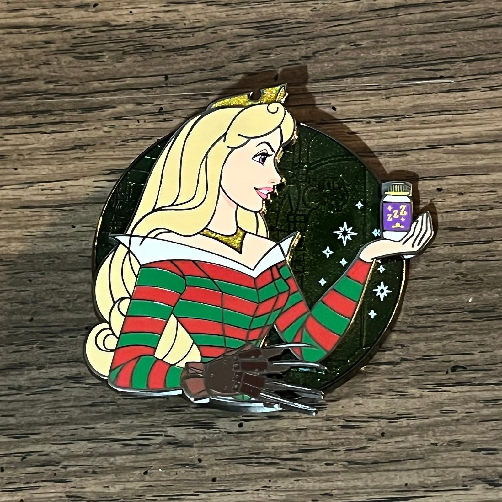 Sleeping Beauty fantasy pin