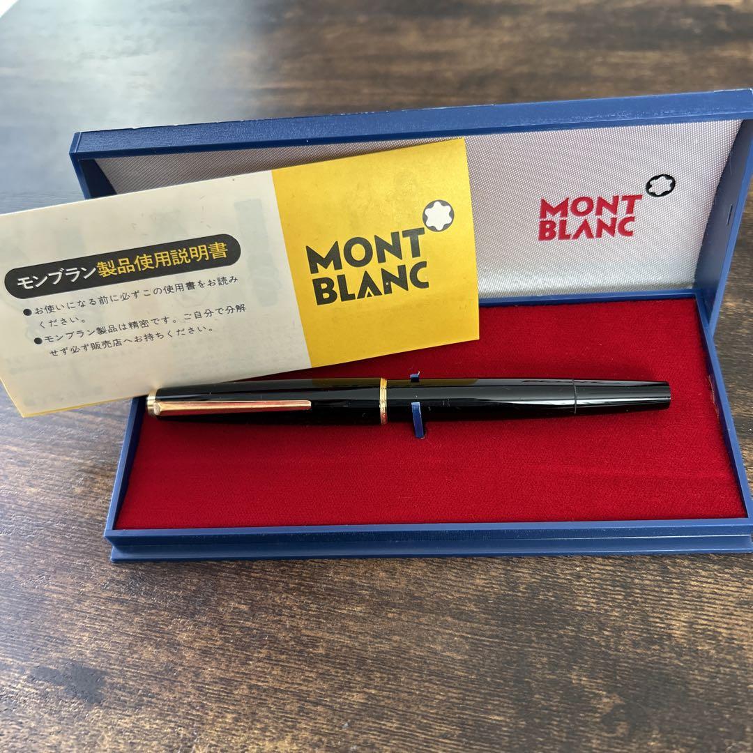 Montblanc fountain pen on sale.