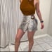 Zara faux leather skorts 4387/261