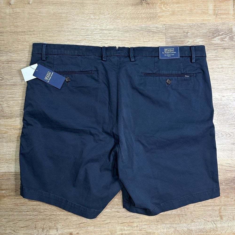 NEW Polo Ralph Lauren Shorts Men's 40 Chino 7 Aviator Navy Jarrett Pant 138