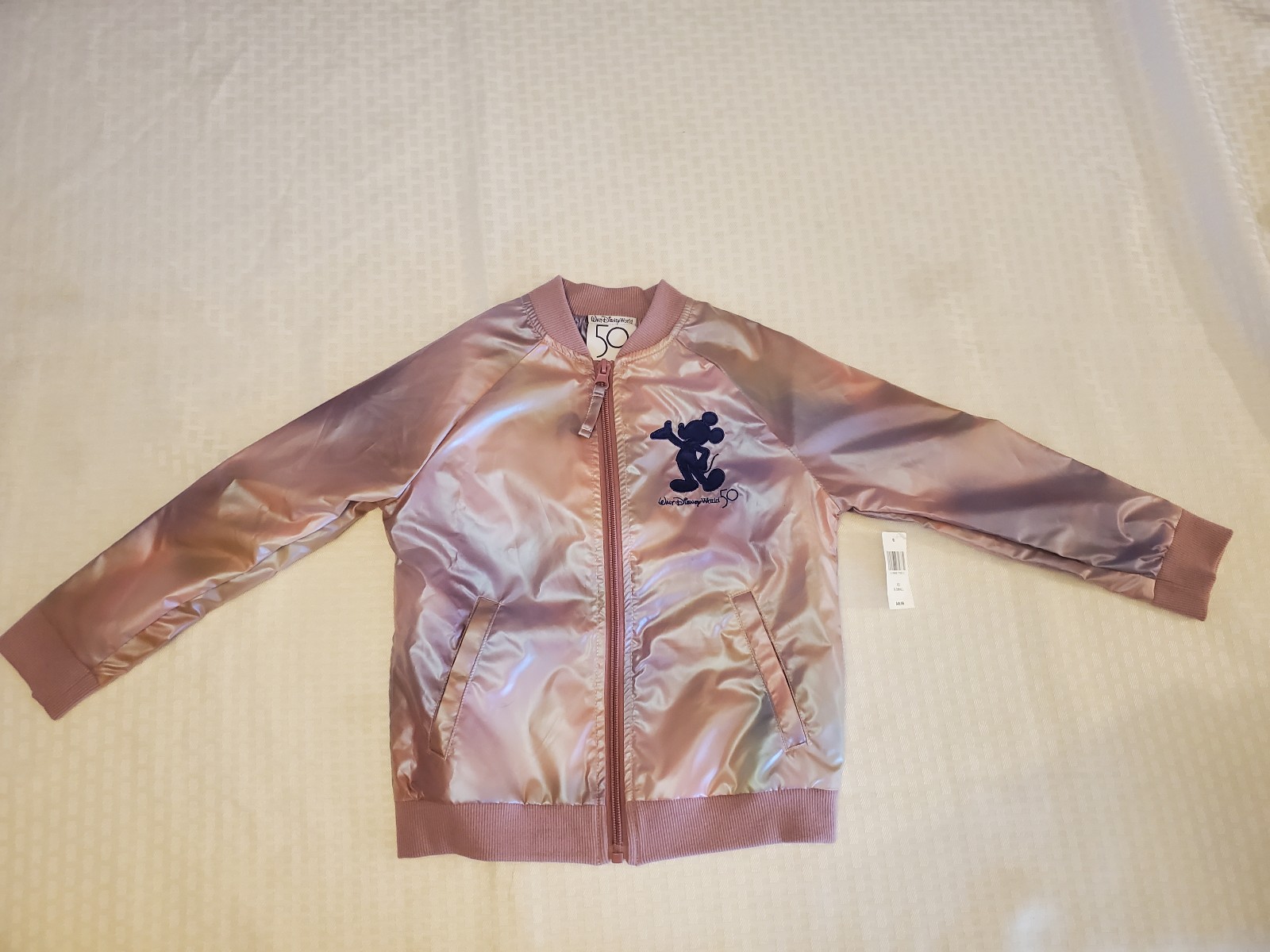 NWT Mickey Mouse EARidescent Varsity Jacket for Kids – WDW 50th Anniversary