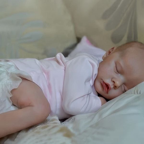 CHAREX Lifelike Reborn Baby Dolls - 18 inch Realistic Newborn Baby Girl, Real B