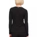 MICHAEL KORS ASTOR BLACK STRETCH JERSEY V-NECK GOLD STUDS WOMEN'S MED ~98-BNWT