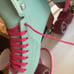 Moxi beach bunny roller skates size 10