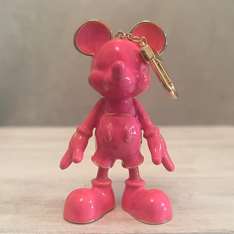 Disney x Bauble Bar Mickey Mouse Keychain/Bag Charm - Pink