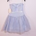 NEW VTG Jessica McClintock x Gunne Sax Chiffon Polka Dot Prom Homecoming Dress 8