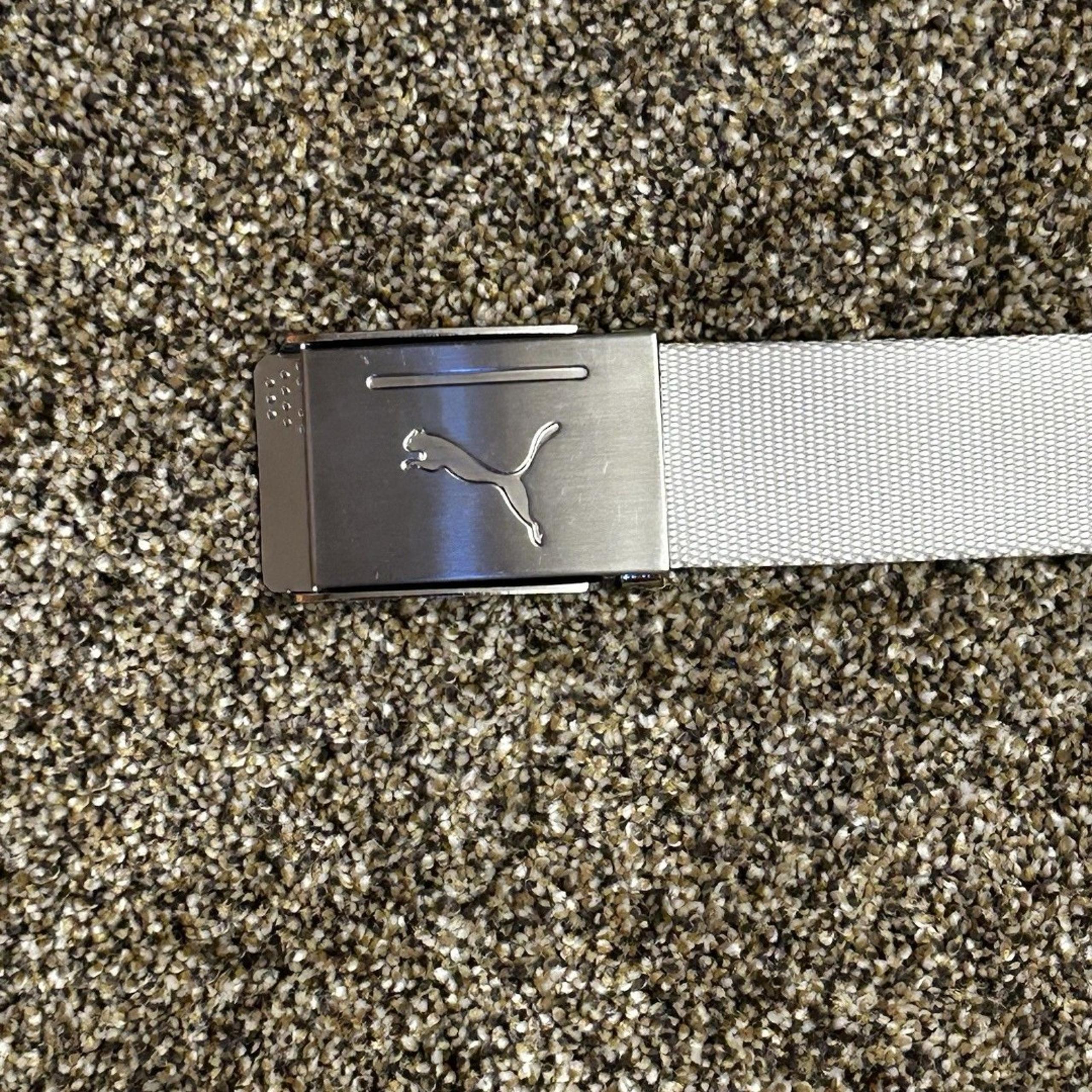 PUMA Golf 2019 Men's Reversible Web Belt One Size Bright White