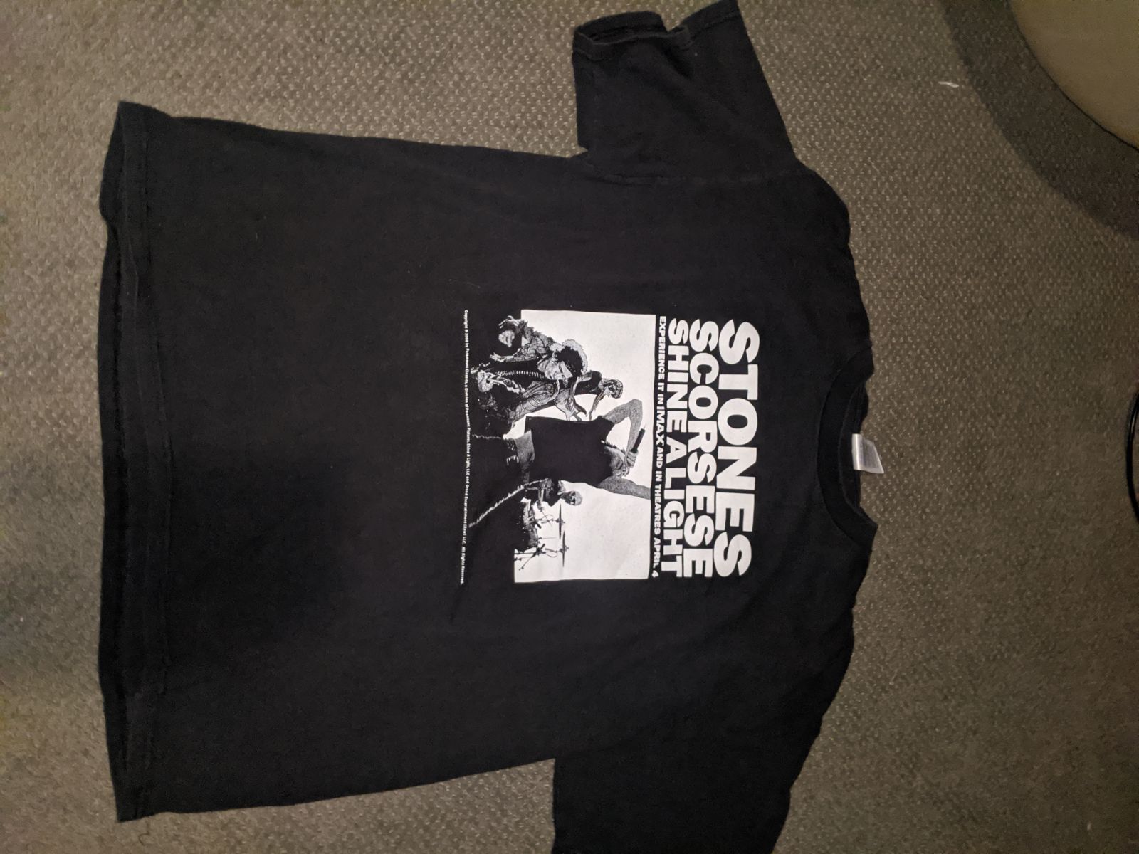 Rolling Stones Martin Scorsese t-shirt