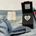 Mother Superior NWT Jean Shorts sz 30 Easy Does It Thanks Again Racer Anchor NEW