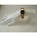 Joan Rivers Watch Women's 6.5 Gold Tone w/Clear Crystals Black Face Cuff Style