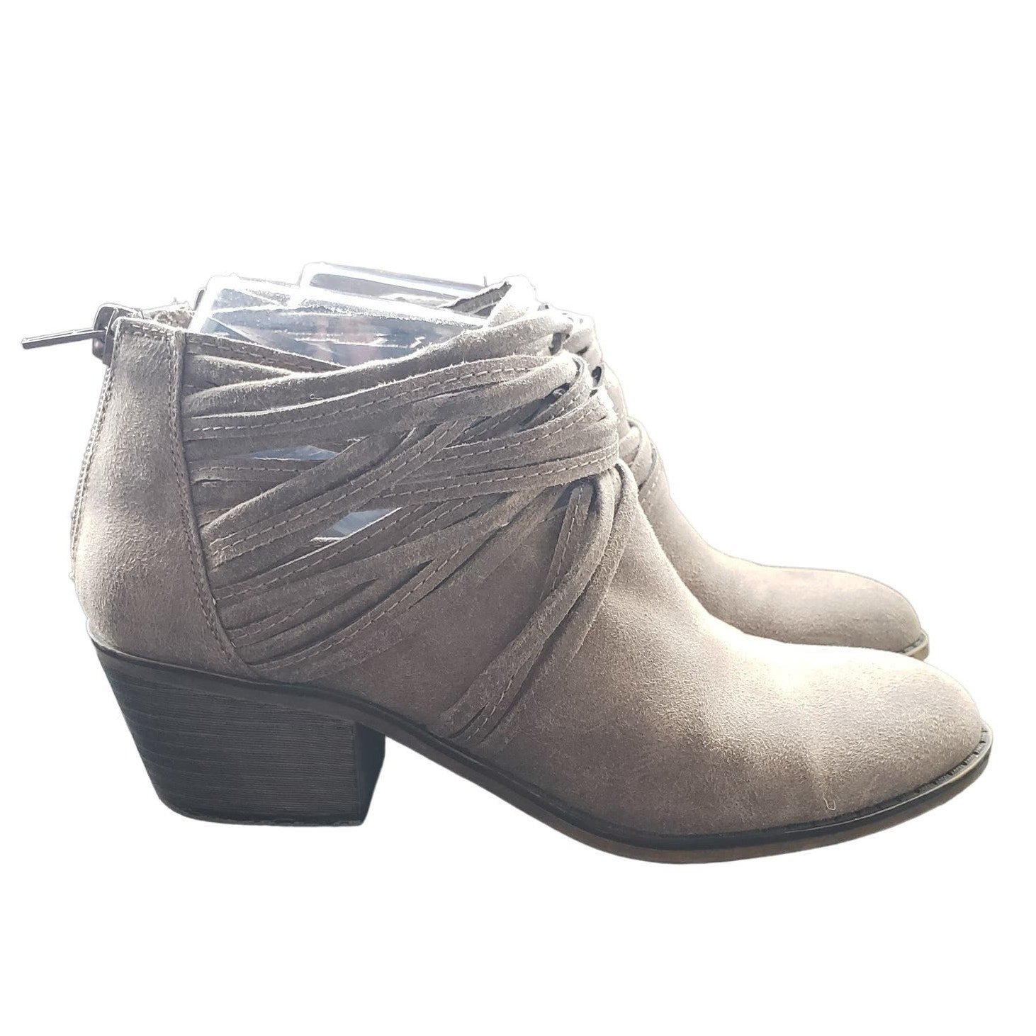 Fergalicious gray boots sale