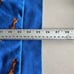 Le Tigre Emma Olivia All-Over Logo Print Hoodie Womens L Blue Tiger