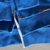 Le Tigre Emma Olivia All-Over Logo Print Hoodie Womens L Blue Tiger