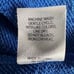 Le Tigre Emma Olivia All-Over Logo Print Hoodie Womens L Blue Tiger