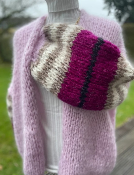 Hand Knit Jacket/Cardigan
