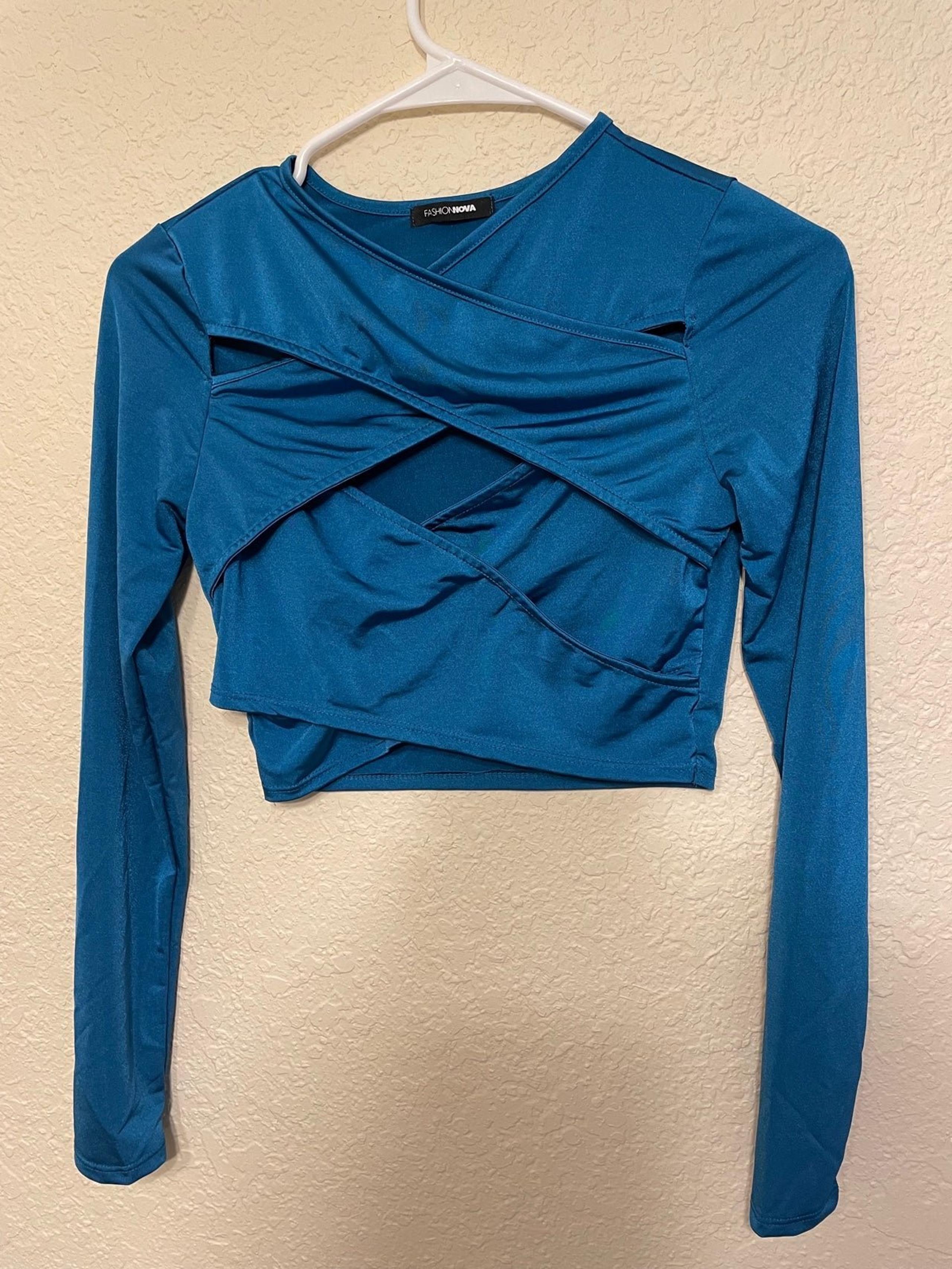 Fashion Nova Wrap Crop Top