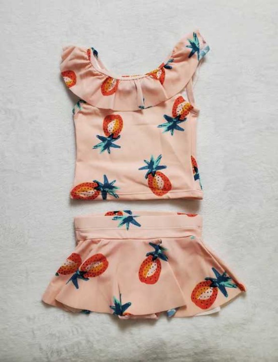 NWOT 18-24 months Hanna Andersson sunblock Petal Pink bathing suit tankini