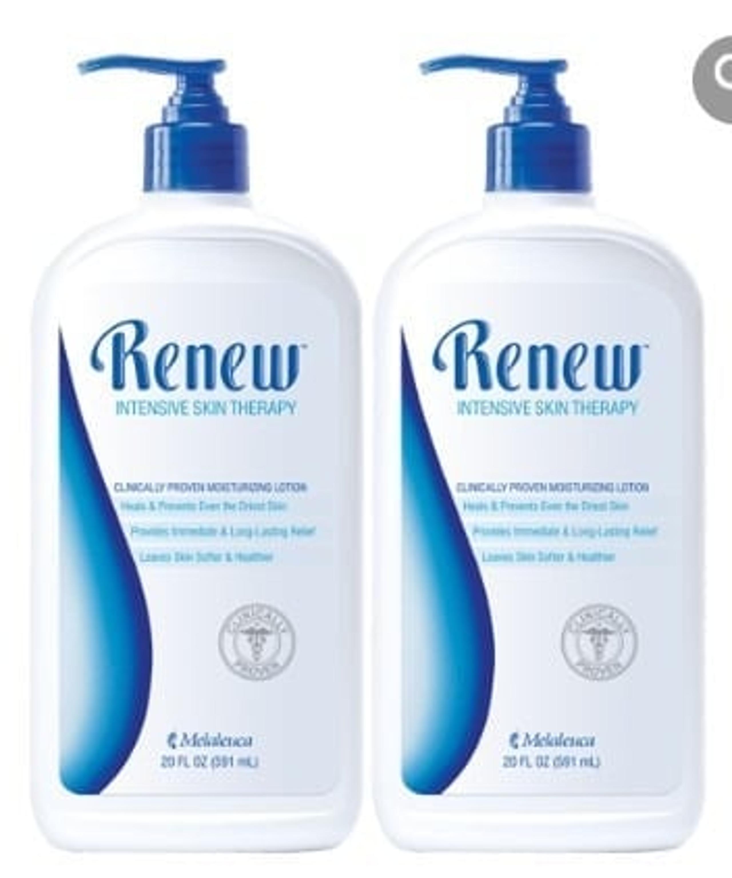Renew - 4 pack 20oz bottles  & 1 pump