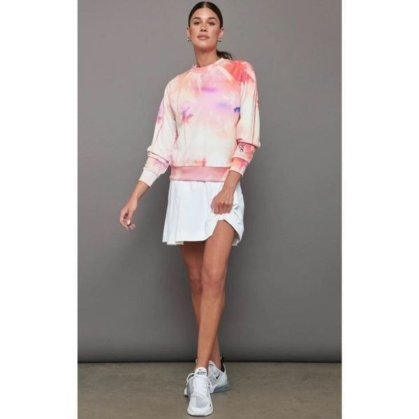 NWT Carbon38 Tropical Palm Tree Crewneck