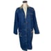 LEE Womens Vintage Novelty Denim Coat size M made in USA Unique Art to Wear