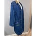 LEE Womens Vintage Novelty Denim Coat size M made in USA Unique Art to Wear