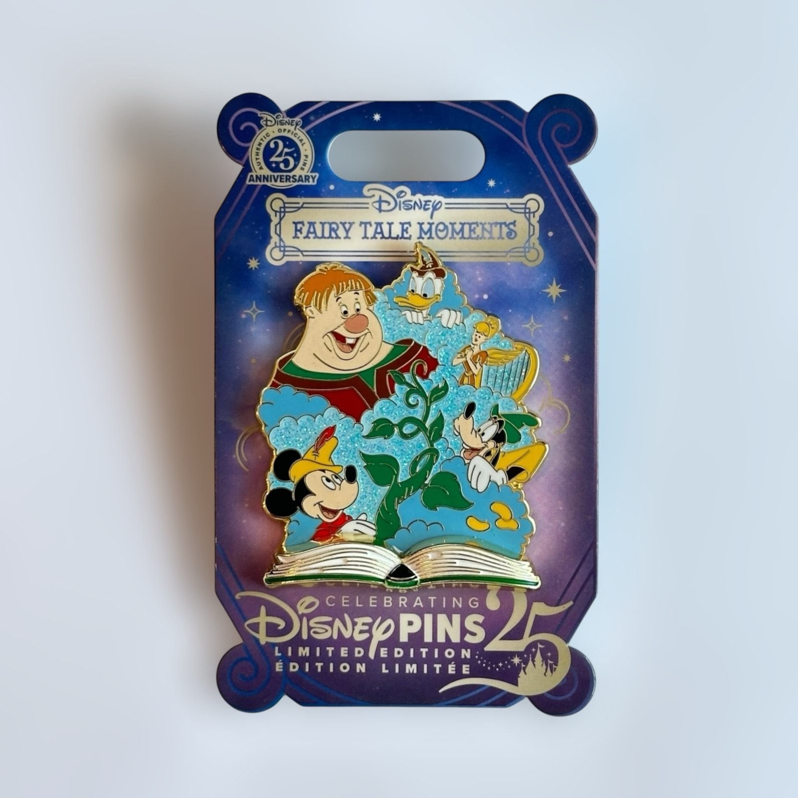 2025 Disney Parks Pin Fairy Tale Moments Mickey & the Beanstalk Limited Edition