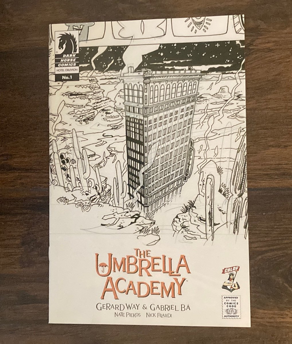 Umbrella Academy Hotel Oblivion 1 CBLDF