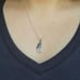 New Handmade 925 Sterling Silver Ornate Hamsa Star of David Necklace