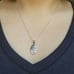 New Handmade 925 Sterling Silver Ornate Hamsa Star of David Necklace