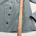 Fendi Womens Silk Button Up Blouse Grey Green Size IT 40 A030322