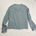 Fendi Womens Silk Button Up Blouse Grey Green Size IT 40 A030322