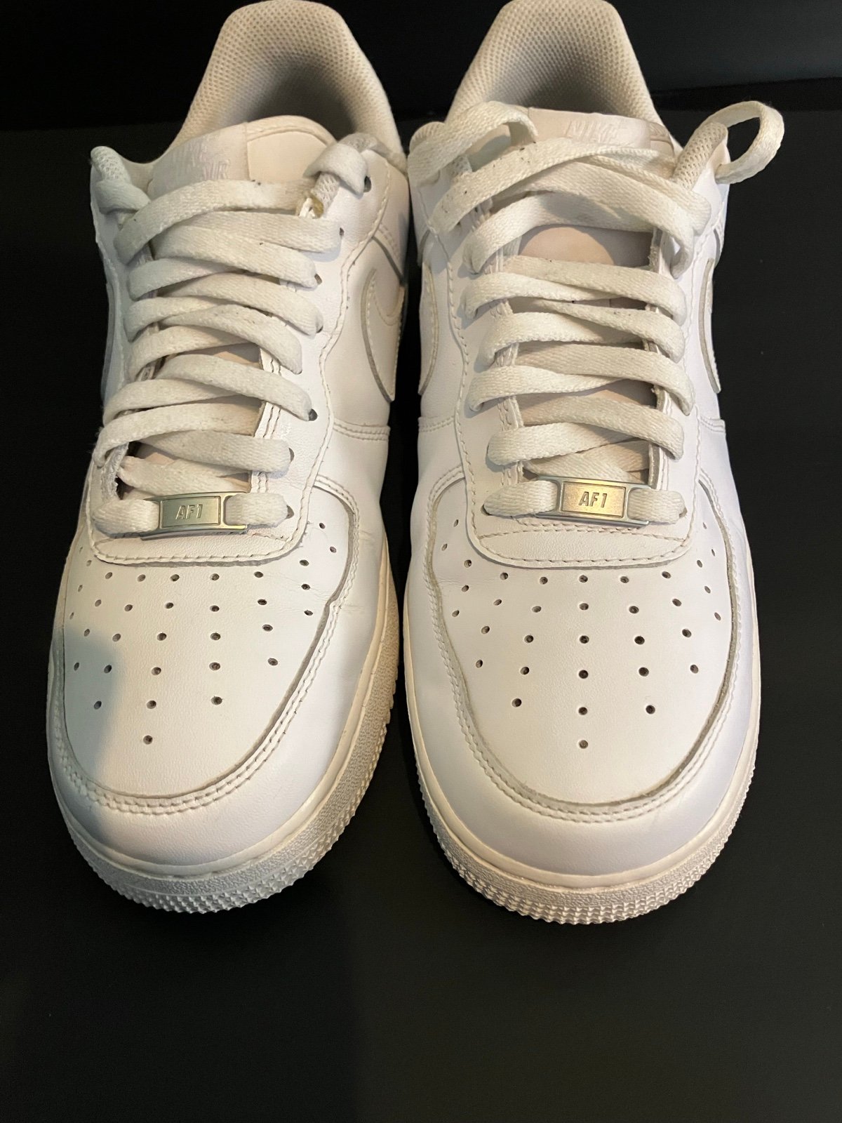 Nike Air Force 1 '07 Low Triple White Sneakers Men’s Size 10