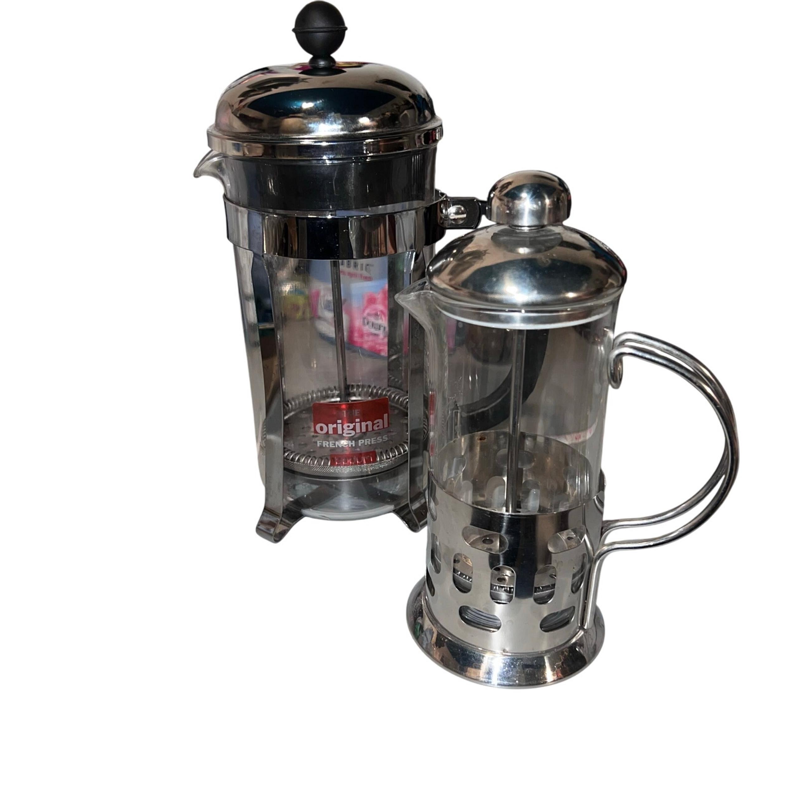 BODUM 3460 Tondela Tea Coffee French Press plus single press clear silvertone

￼