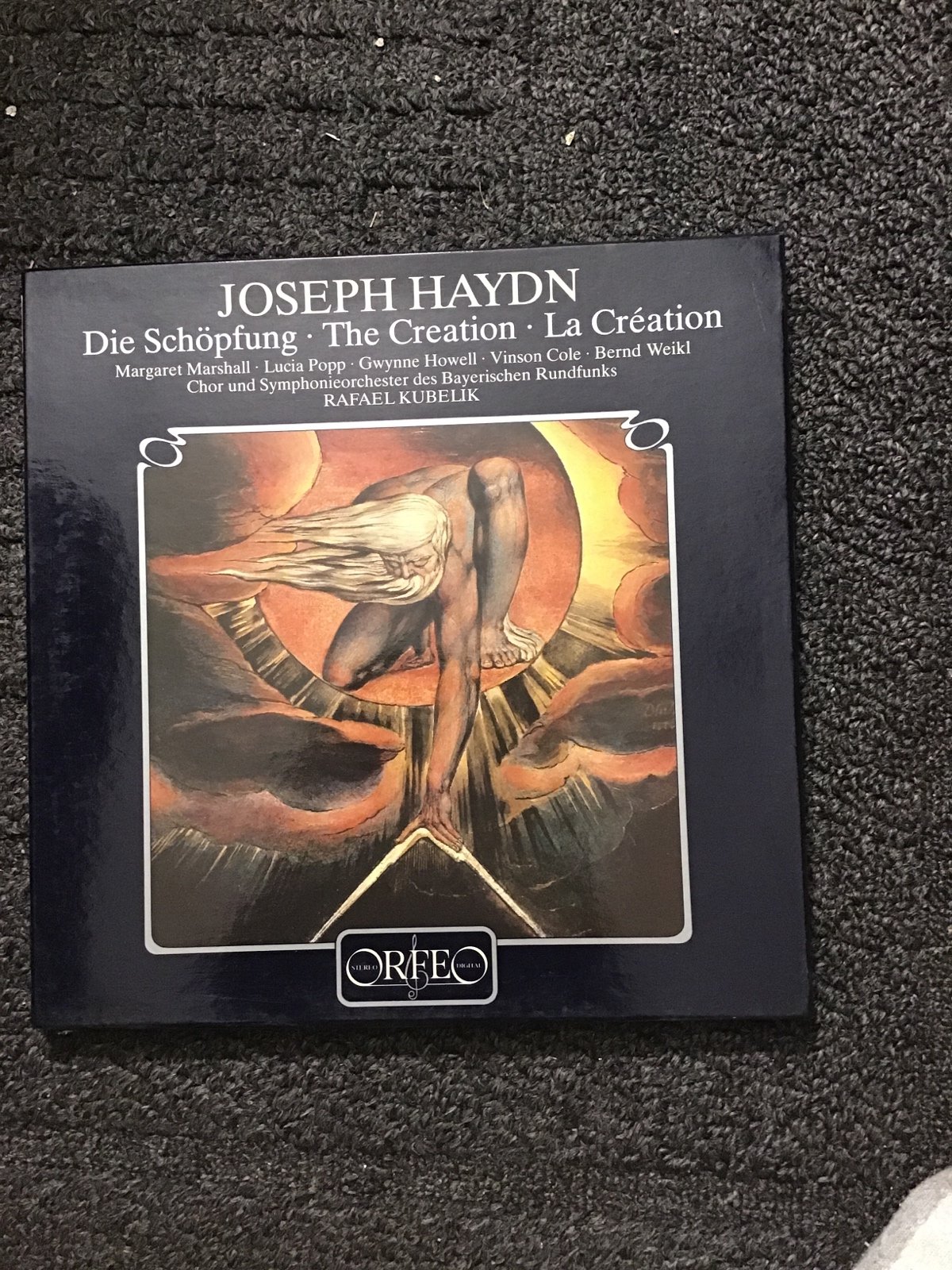 HAYDN  DIE SCHOPFUNG  (The Creation)  RAFAEL KUBELIK  ORFEO 2 CD OOP NEW SEALED