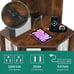 6 Tier Corner Storage Cabinet with USB Ports & Power Outlets 9 Cubes Living Room