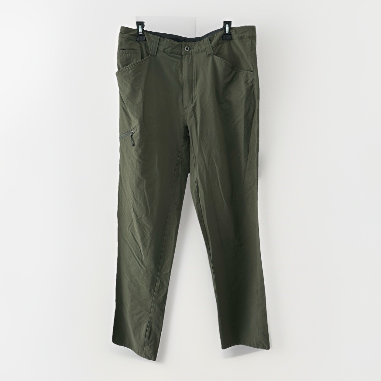 Patagonia Pants Quandary Mens 36x32 Green Hiking UPF 40 Light Technical Gorpcore