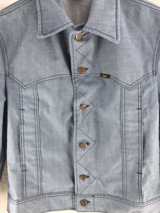 VTG LEE RIDERS Denim Blue Jean Jacket