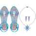 DISNEY FROZEN II Elsa The Snow Queen Head to Toe Dress Up