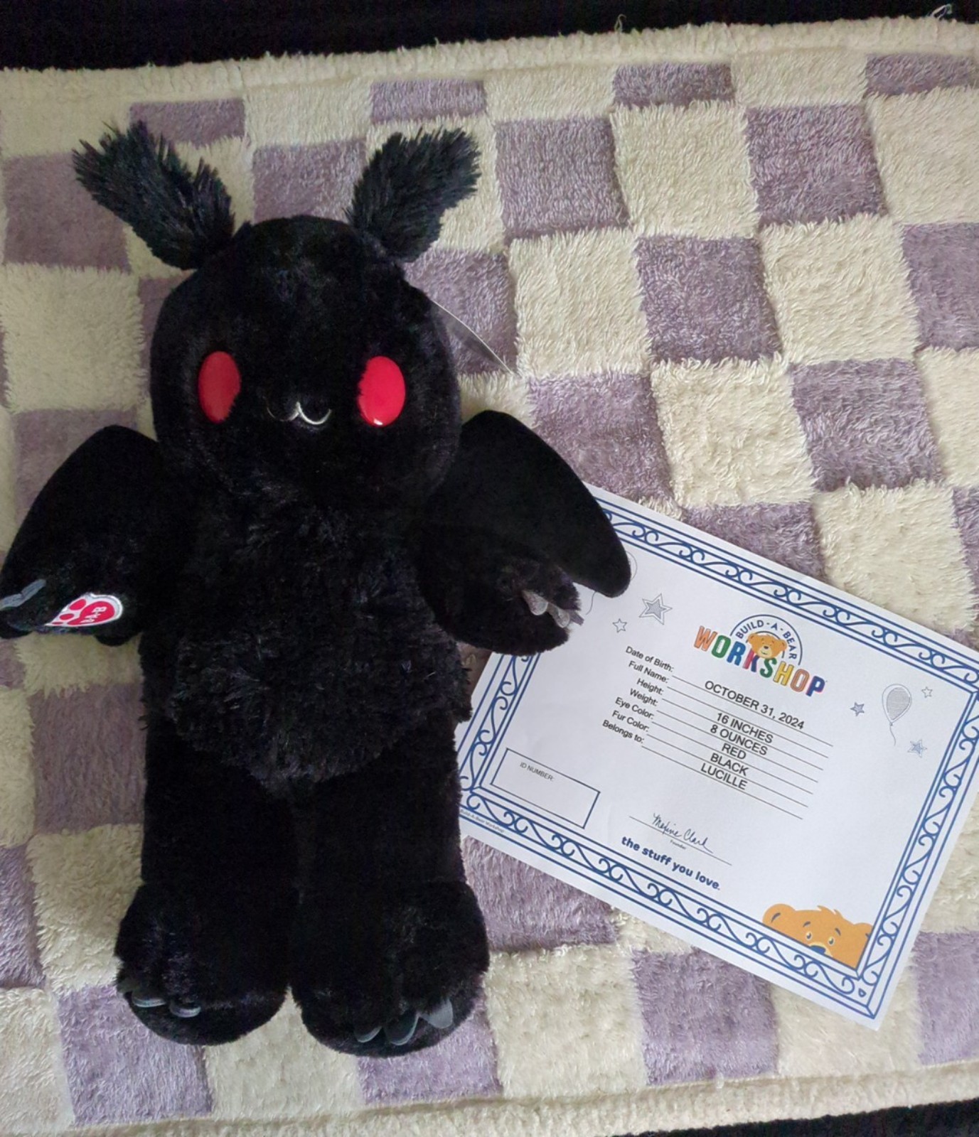 Build A Bear Mothman
