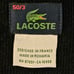 Vintage Lacoste Corduroy 3 Button Blazer - Navy Blue - Alligator - Size 40R