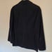 Vintage Lacoste Corduroy 3 Button Blazer - Navy Blue - Alligator - Size 40R